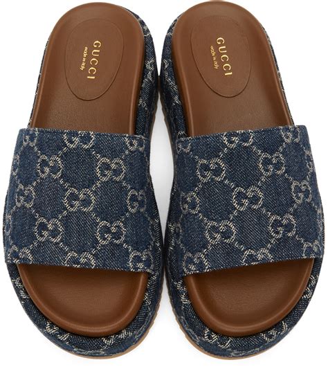 gucci trel slides|Gucci slide sandals.